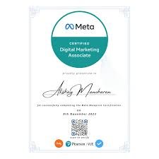 Top 6 chứng chỉ Marketing miễn phí được Google chứng nhận giúp tăng cơ hội xin việc 3 Chứng chỉ của meta